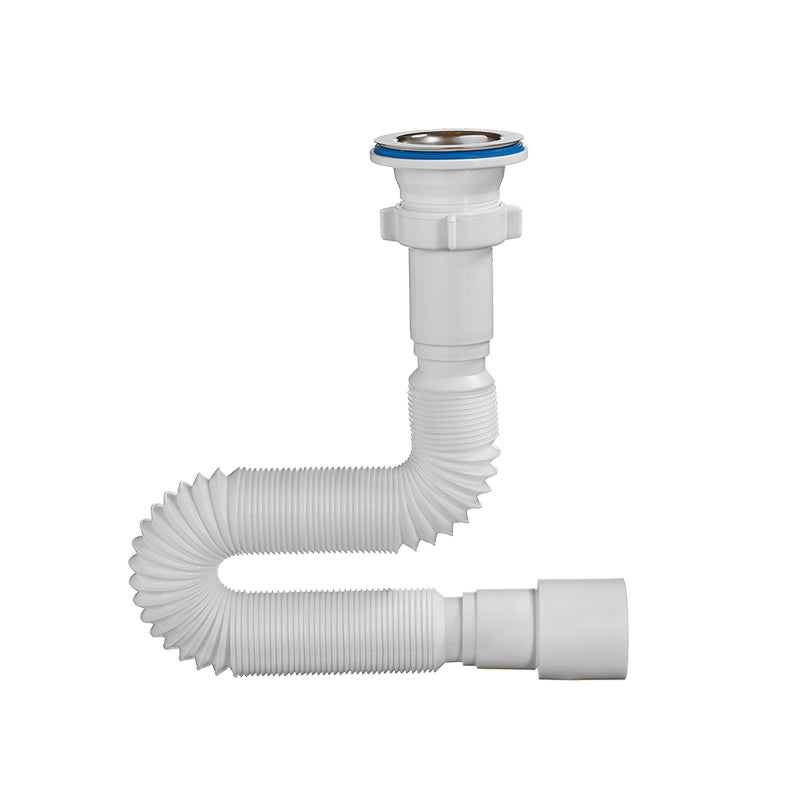 А-3013 Гибкая труба 1 1/2"х 40/50 мм с выпуском, длина 1250мм